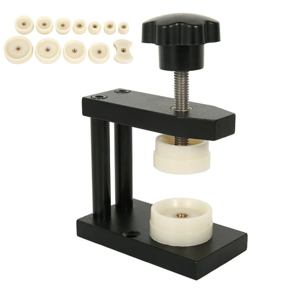 ODOMY 13PCS Watch Press Tool Watch Repair Tool Back Case Press Dies Watchmaker Watch Tool