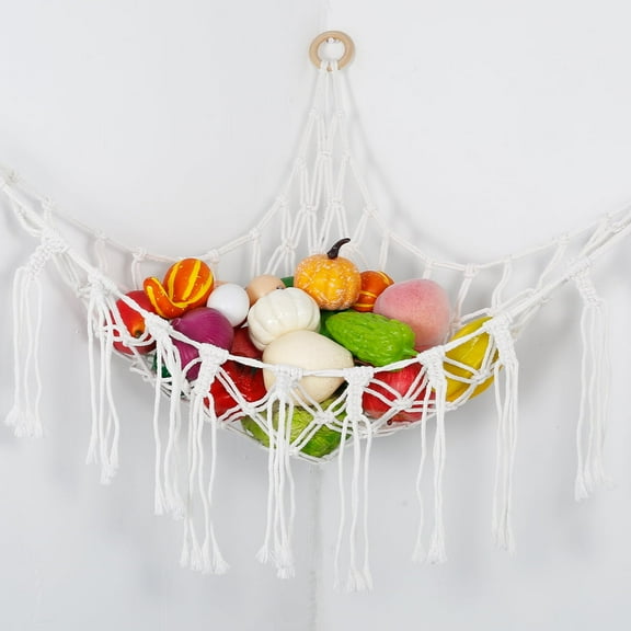QUZHENJ Stuffed Animal Net Elastic Stuffed Toy Hammock Macrame Creative Plush Toy Net Holder Corner Hanging Mesh Toy Storage Organizer for Nursery Bedroom Kids Room