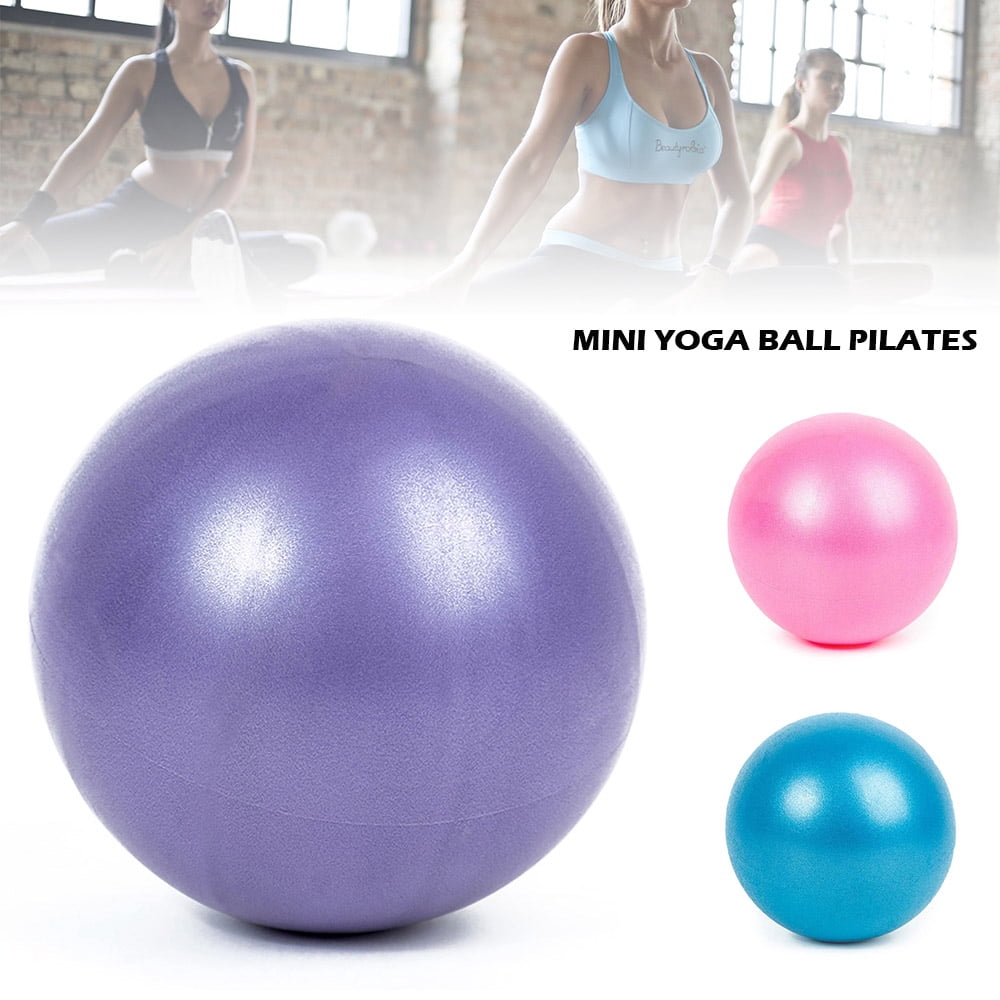 Ova Ball ODOMY Mini Yoga Ball, 25cm PVC Exercise Ball, Inflating Soft Pilates ...