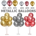 thumbnail image 1 of ODOMY 60pcs 10inch Balloon Garland Kit,Metallic Balloon Set Gold Advanced Latex Metallic Baloon Set for Wedding Baby Shower Birthday, 1 of 11
