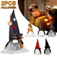 thumbnail image 1 of ODOMY Halloween Faceless Doll, Halloween Gnomes Plush Decor Cute Plush Faceless Vampire Santa Claus Doll with Light for Halloween Christmas Holiday Party Decor, 1 of 7