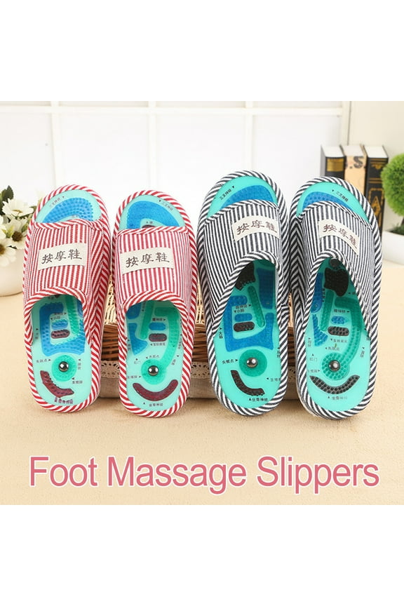 Massage Slippers Health Shoe Reflexology Magnetic Sandals Acupuncture Healthy Feet Care Massager Magnet Shoes Healthy