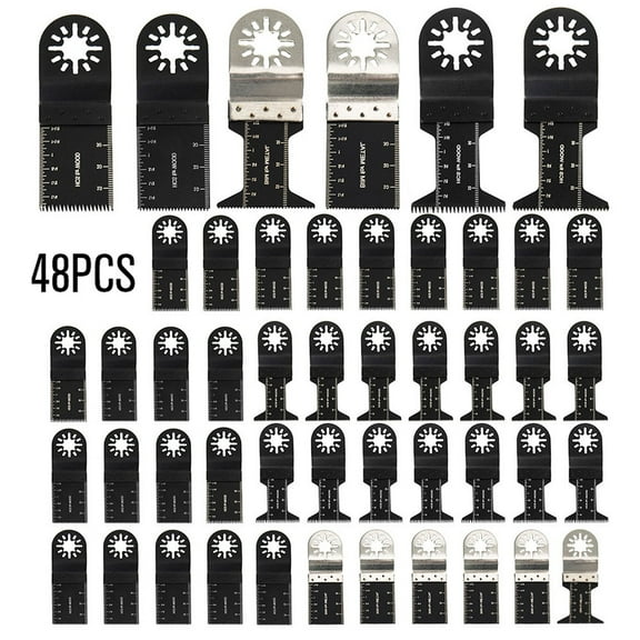 ODOMY Oscillating Multi Tool Saw Blades Kit for Fein Multimaster Dremel Makita Bosch