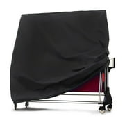 ODOMY Ping Pong Table Cover Table Tennis Cover Waterproof Dustproof Outdoor Black
