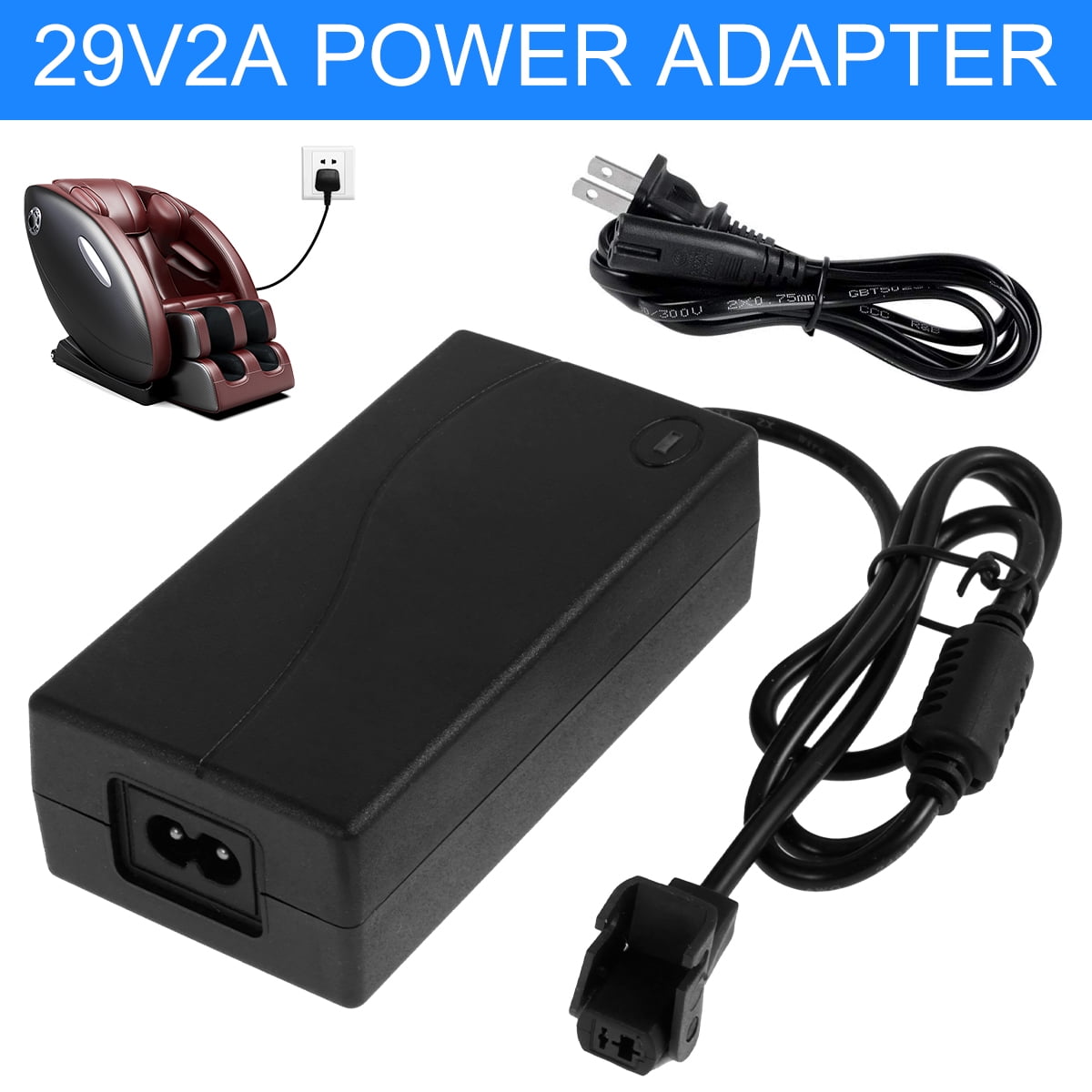ODOMY Power Recliner Power Supply,Recliner Power Cord Replacement,AC/DC