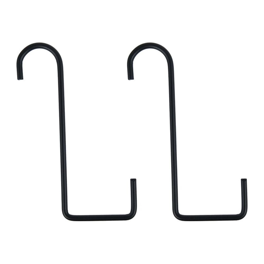 ODOMY Rustic Iron Wall Hooks for Hanging Lanterns Coats Mason Jar