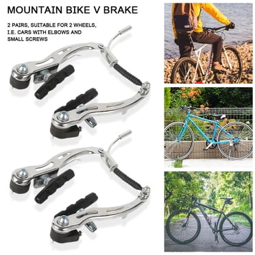 Complete Bike Brake Set V-Type With Cables & Tools - Front/Rear MTB Road Bike Brakes