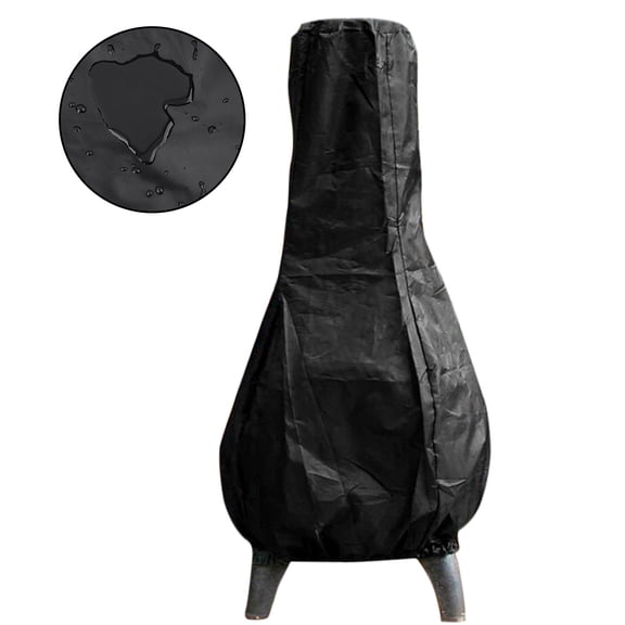 ODOMY Water Dust Proof Large Chimnea Rain Protector Outdoor Stove Cover