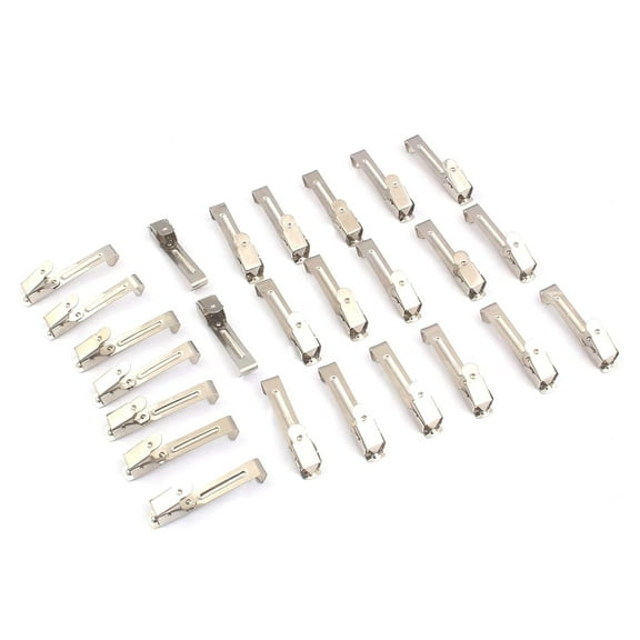 ODONTOMED2011 Lot of 24 Pieces Dental X-ray Film Hanger 1 Single Clip for Periapical Xray Holder Stainless Steel ODM