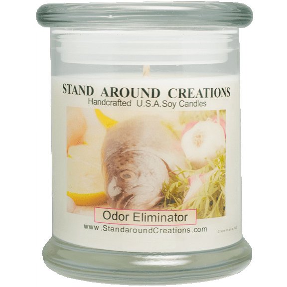 ODOR ELIMINATOR STATUS 12-OZ. ALL NATURAL SOY CANDLE
