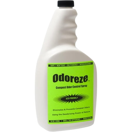 ODOREZE Natural Compost Smell Eliminator Spray: Makes 64 Gallons to Stop Composting Stench