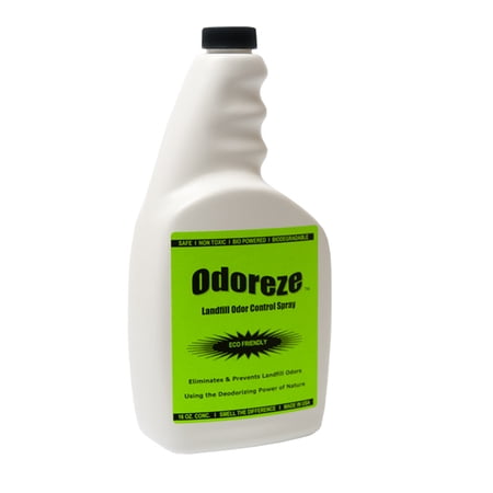 ODOREZE Natural Landfill Odor Control Eco Spray: Treats 2,000 Sq. ft. to Destroy Stench