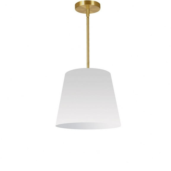 ODR-S-790-Dainolite-Oversized Drum - 1 Light Oversized Small Drum Pendant-Polished Chrome Finish-White Shade Color