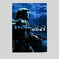 ODST - Key Art Wall Poster Black Framed Version Size 24''x36'' - Postora