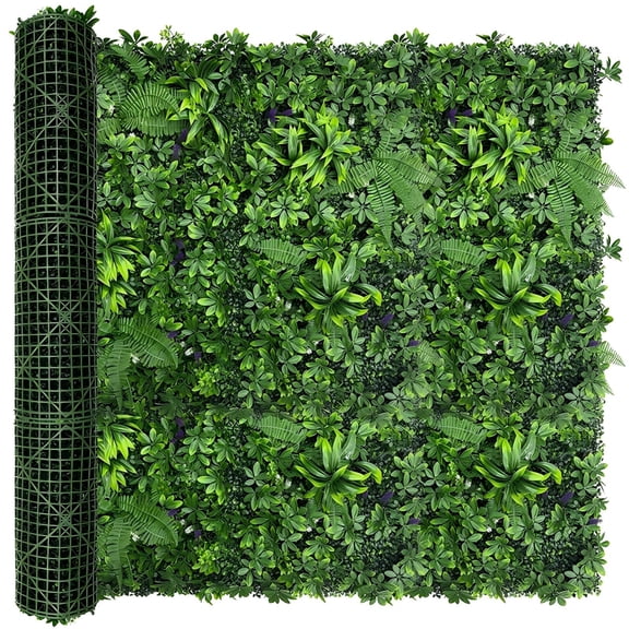 ODTORY 60"x120" Artificial Grass Wall Boxwood Plant Panel,UV Resistant Green Leaves Faux for Interior Backdrop,Garden and Indoor Outdoor Wall&Fence Covering Privacy, Party Wall Greenery Decor