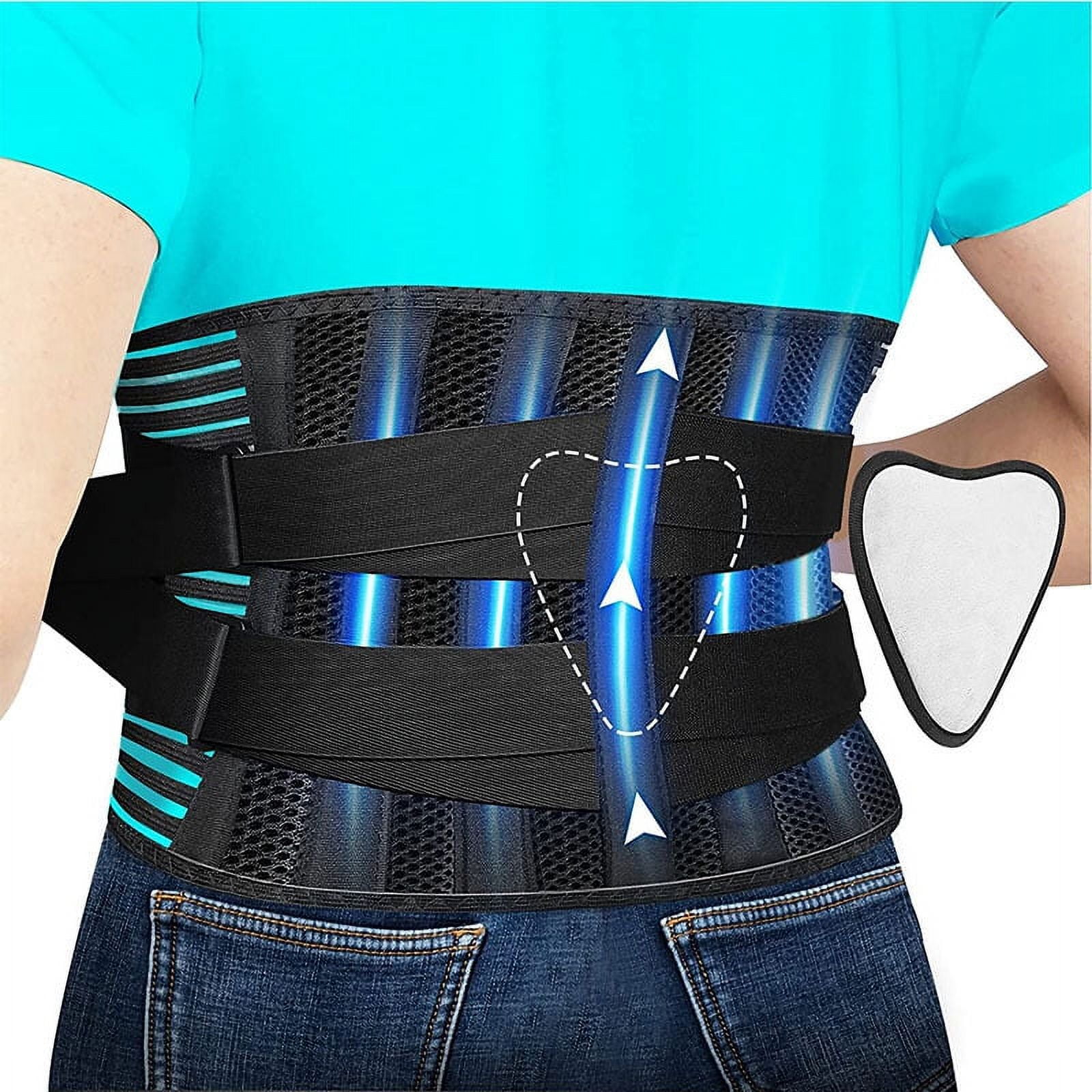 Back Brace for Lower Back Pain Relief，Send back pads，Back Support Belt