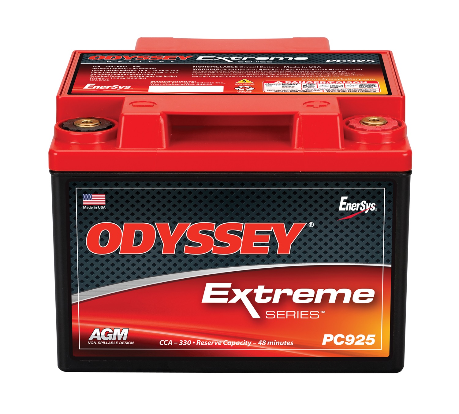 ODYSSEY Extreme Battery - ODS-AGM28L (PC925) - image 1 of 4