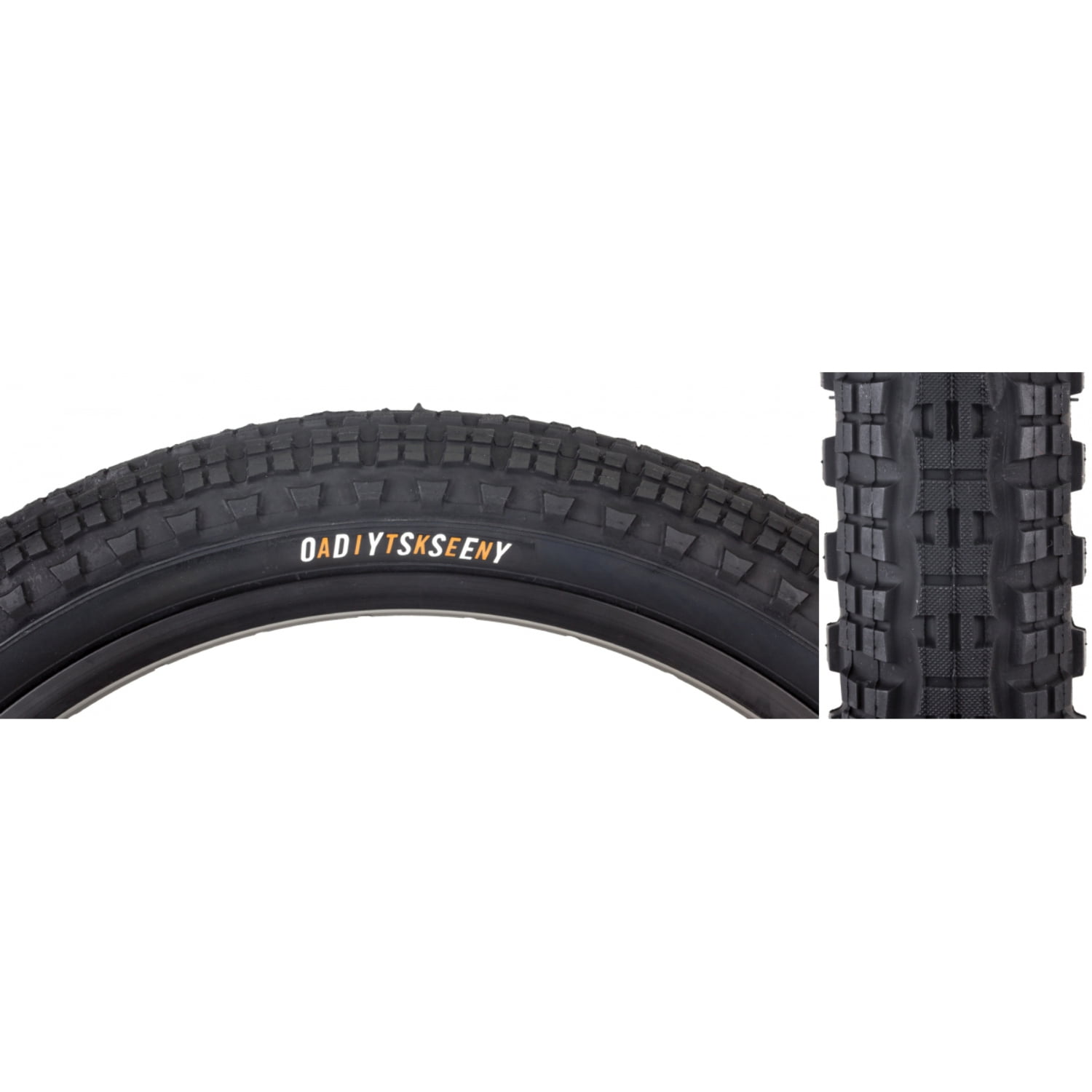 Odyssey Aitken Knobby Tire 20 x 2.35 Clincher Wire Black BMX Bike