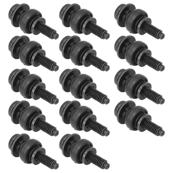 OE # 06B103831J Valve Cover Bolts 14PCS Fits select: 2006-2008 AUDI A6 4.2 QUATTRO, 2010 AUDI A6 QUATTRO