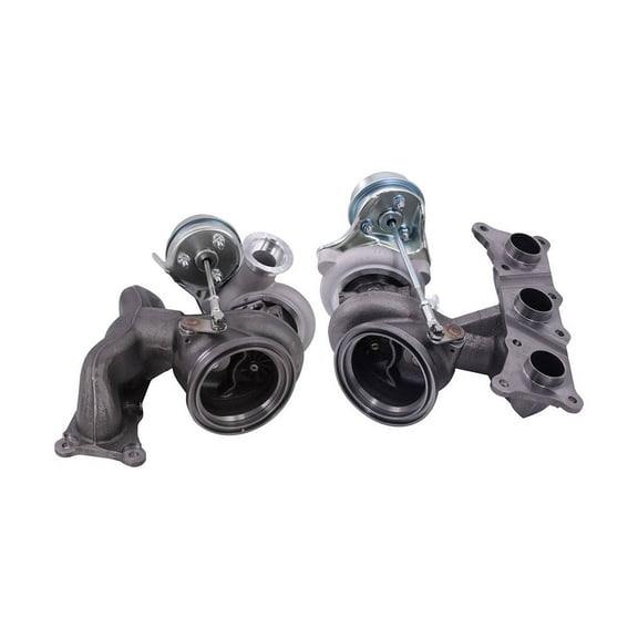 OE # 11657593015 Front Left Right Twin Turbo Turbocharger 2PCS Fits select: 2007-2010 BMW 335 I, 2008-2010 BMW 535 I