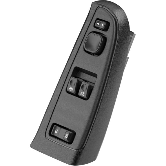 OE 15883318 Master Power Window Switch Front Driver Side Door Lock Control Fit for Chevy Silverado 1500/2500/3500 & GMC Sierra 1500/2500/3500 2003-2007(Black)