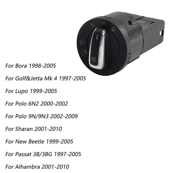 OE:3BD941531 Auto Headlight Switch For VW Golf Mk4 Pass
