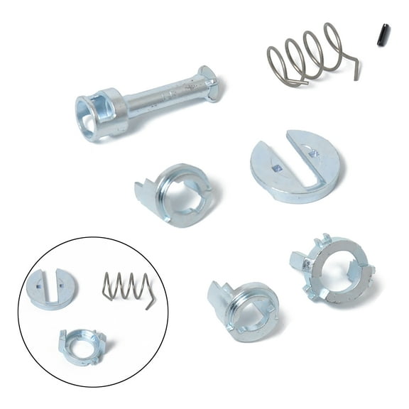 OE: 51217035421 Door Lock Repair Kit 7 in 1 Tool Set Zinc Alloy for Front Left/Front Right
