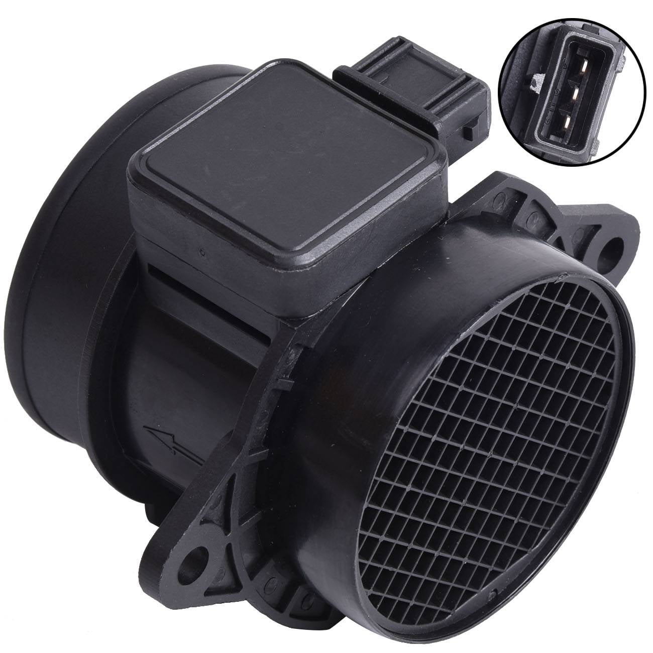 OE # 5WK9625 MAF Mass Air Flow Meter Sensor w/ Housing 1PC Fits select: 2001-2005 KIA RIO