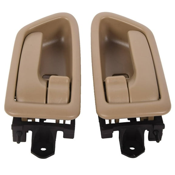 OE # 69205AA010+69206AA010 Front Rear Left & Right Inside Inner Door Handle 2PCS Fits select: 2000 TOYOTA CAMRY CE/LE/XLE, 2001 TOYOTA CAMRY LE/XLE