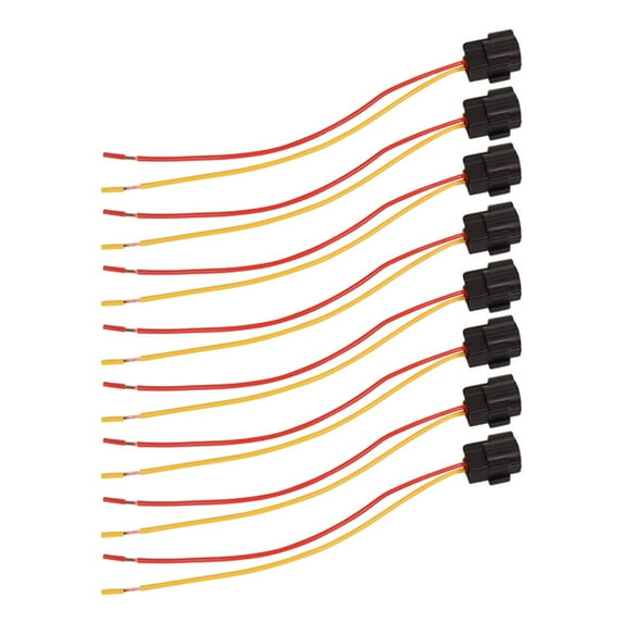 OE # 8242 Ignition Coil Connector 8PCS Fits select: 2004 FORD F150 SUPERCREW, 2005-2007 FORD F150