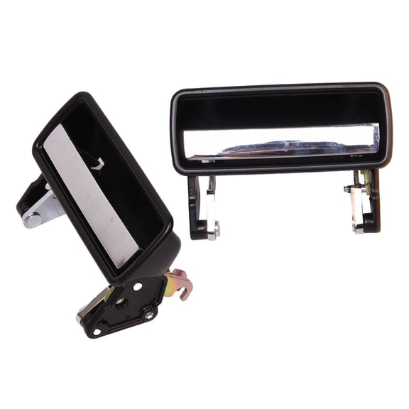 OE # 83432430+83430431 Left + Right Exterior Door Handle 2PCS Fits select: 1991 VOLVO 240, 1990 VOLVO 240 BASE/DL