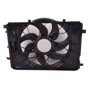 OE # A2045000493 Plastic Radiator Cooling Fan Assembly 1PC Fits select 2014 MERCEDES-BENZ E 350, 2013-2015 MERCEDES-BENZ C 250