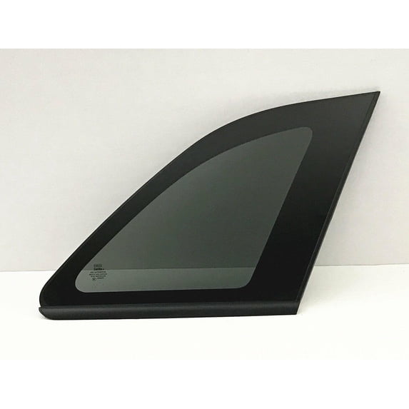 OE Black Frame Passenger Right Side Quarter Window Quarter Glass Compatible with Ford Edge 2007-2014 Models