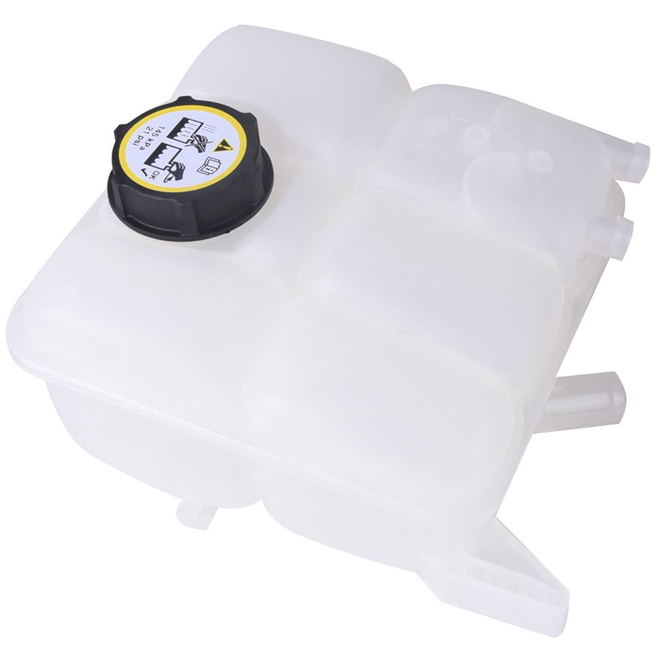 OE # CV6Z8A080A Coolant Reservoir Expansion Tank w/ Cap 1PC Fits select: 2012-2018 FORD FOCUS SE, 2015-2016 FORD TRANSIT CONNECT XL