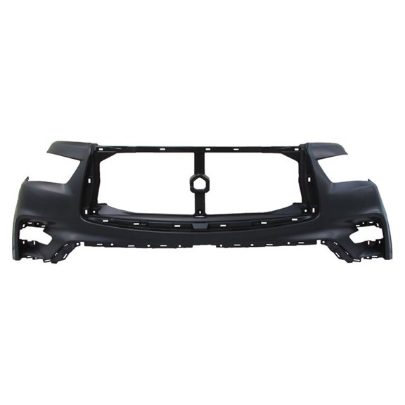 OE Compatible/Replacement Front Upper Bumper Cover Primed Without Head Lamp Washer(IN1014100)