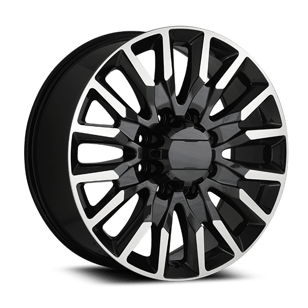 OE Concept 2023 Silverado 2500 Black Machine 8.5-20 G22-20858180+44BM