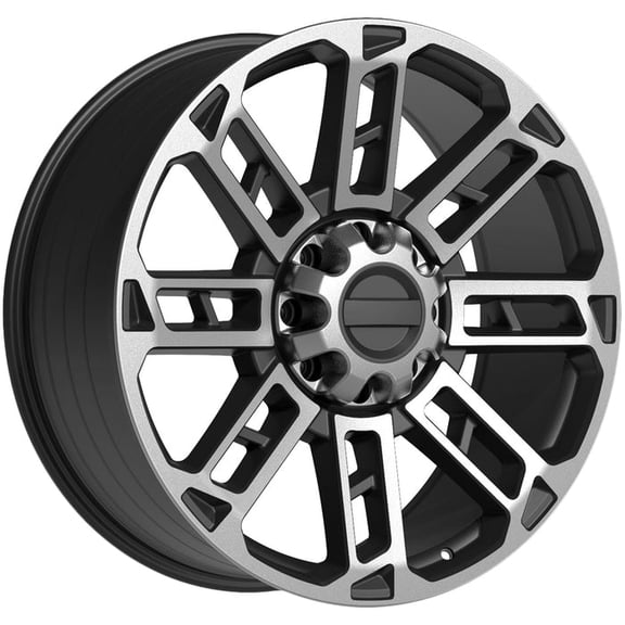 OE Concept 24/25 F250 Platinum Black Machine 9-22 FD09-22908170+40BM