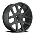 thumbnail image 1 of OE Creations Aluminum Rim PR107 22X10in Matte Black Finish, 107B-2218525, 1 of 2