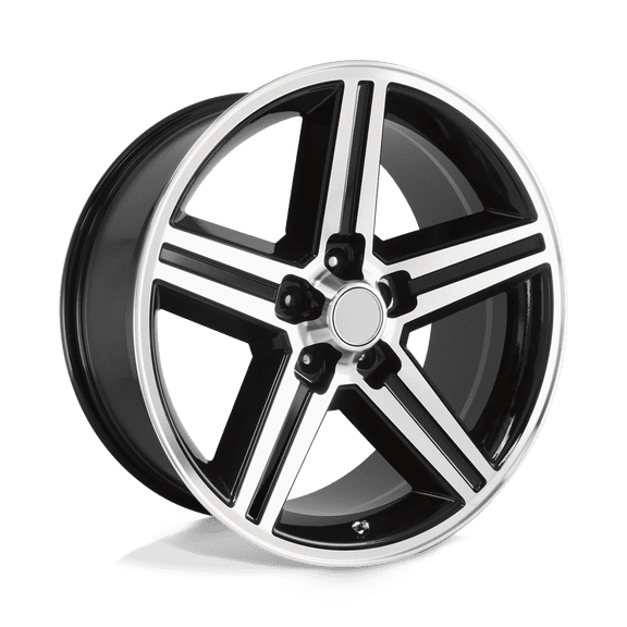 OE Creations Aluminum Rim PR148 20X8in Gloss Black Machined Finish, 148B-28610