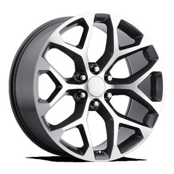 OE Creations Aluminum Rim PR176 26X10in Gunmetal Machined Finish, 176GM-2615824