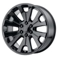 thumbnail image 1 of OE Creations Pr190 22X9 6X139.70 Gloss Black (24 Mm) Wheel Rim, 1 of 2