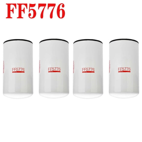OE# FF5776 4pcs Fuel Filter Replaces For ISX Cummins # 3685306