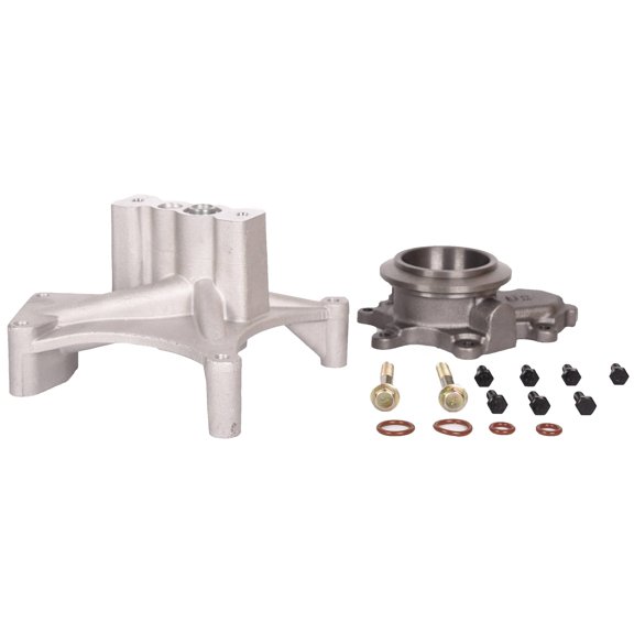 OE # GTP38 Front Turbo Flow Non-EBPV Exhaust Outlet Cover Plate 1PC Fits select: 1999 FORD F350 SRW SUPER DUTY, 1999-2003 FORD F250 SUPER DUTY