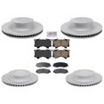 thumbnail image 1 of OE-Matched 2022-2024 for Toyota for Tundra & 2023-2024 for Sequoia D3EA Ceramic Disc Brake Rotors & Pads Kit - Front & Rear Vented Rotors & Pads (PRC2442, BR901928, 1551-2439-00, BR901930), 1 of 5