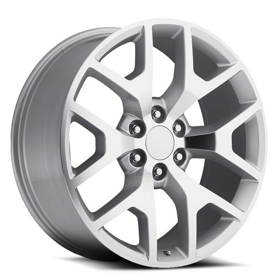 OE_REVOLUTION G-04 30X10 6X139.7 +31ET 78.1CB SILVER MACHINED WHEEL