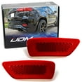 thumbnail image 1 of OE Red Lens Rear Bumper Reflector Lenses For Jeep 2011-2020 Grand Cherokee WK2, Compass & Dodge Journey, OE-Spec LH RH Assembly, 1 of 8
