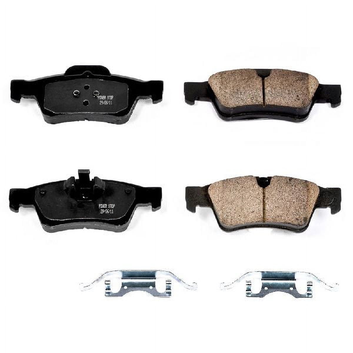 OE Replacement for 20062011 MercedesBenz ML350 Rear Disc Brake Pad