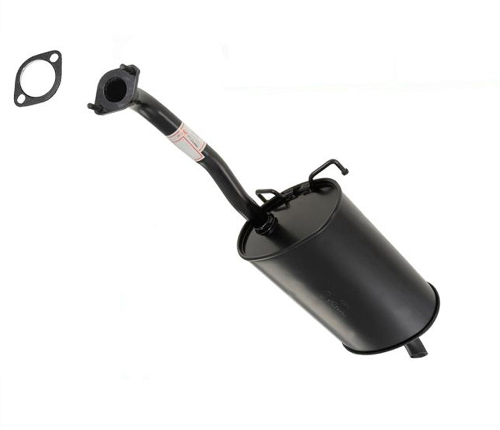 Flowmaster Super 44 Muffler – Aggressive Sound, 2.5 Offset In/Out, 409S Stainless Steel - View #6