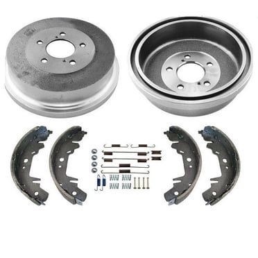 Complete Rear Brake Drum Kit For 1995-2000 Avenger & 1995-2005 Eclipse - Shoes, Springs, Wheel Cylinders