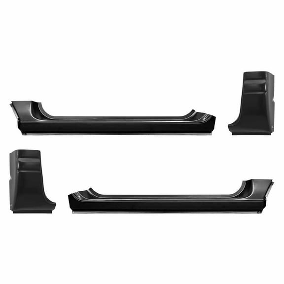 OE Style Rocker Panel & Cab Corner Kit. Fits 94-01 Dodge Ram 1500 Pickup Truck Standard Cab, 94-02 Dodge Ram 2500 Pickup Truck Standard Cab, 94-02 Dodge Ram 3500 Pickup Truck Standard Cab